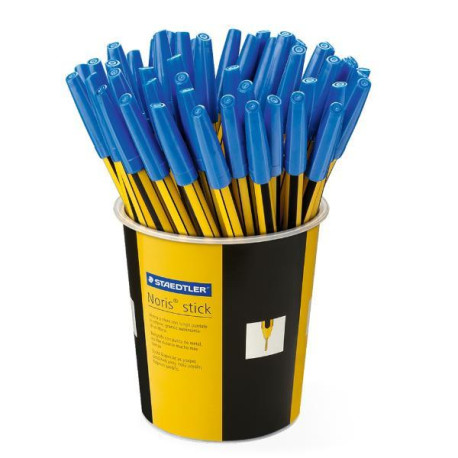 Staedtler BARATTOLO NORIS STICK PENNA A SFERA TRATTO M - BLU