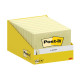 Blocco foglietti Post-it Z-Notes - 76 x 76 mm - giallo canary - 100 fogli - Post-it - conf. 10 blocchi