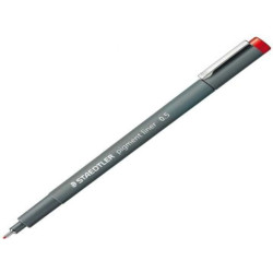 Staedtler FINELINER 0 5 COL.ROSSO