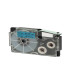 Nastro - 9 mm x 8 mt - nero/blu - Casio