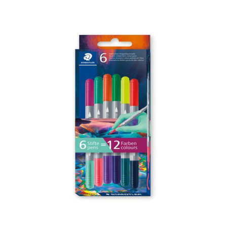 Staedtler PENNARELLI A DOPPIA PUNTA MULTIVERSE