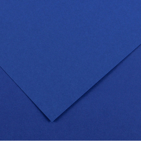 Foglio Colorline - 70x100 cm - 220 gr - blu reale - Canson