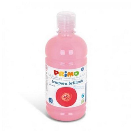 Tempera ROSA brillante primi passi in bottiglia 500ml