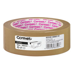 Nastro adesivo - 5 cm x 66 m - PVC - avana - Comet