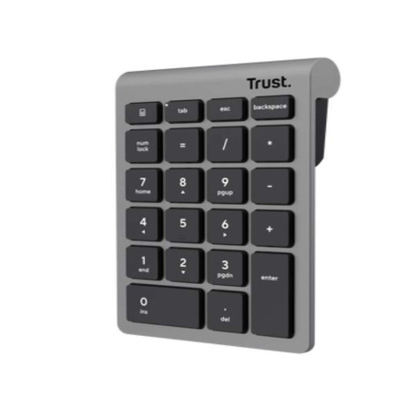 TASTIERINO NUMERICO WIRELESS TRUST XALAS - ARGENTO