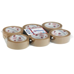 Nastro adesivo 330 - 5 cm x 66 m - PVC - avana - Eurocel