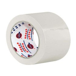 Nastro adesivo 330 - 5 cm x 66 m - PVC - bianco - Eurocel