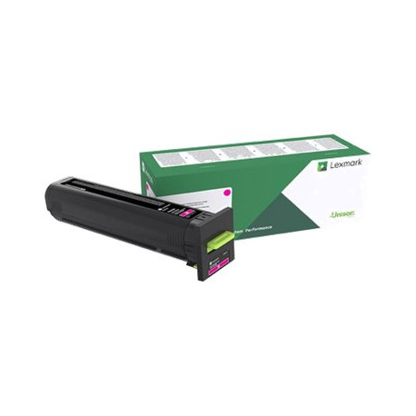 Lexmark - Magenta - originale - cartuccia toner LCCP, LRP - per Lexmark CS820, CX820, CX825, CX860