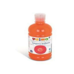 Tempera ARANCIO brillante primi passi in bottiglia 500ml