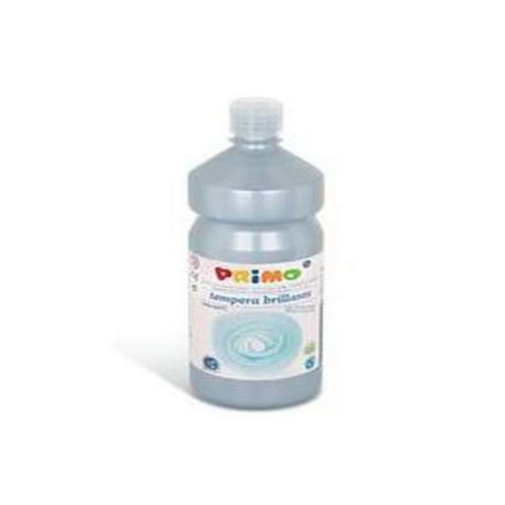 Tempera ARGENTO brillante primi passi in bottiglia 1000ml
