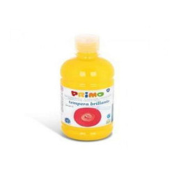 Tempera GIALLA brillante primi passi in bottiglia 500ml