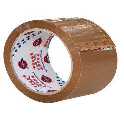 Nastro adesivo 330 - 7,5 cm x 66 m - PVC - avana - Eurocel