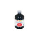 Tempera NERO brillante primi passi in bottiglia 500ml