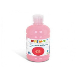 Tempera ROSA brillante primi passi in bottiglia 500ml