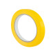Nastro adesivo 350 - 0,9 cm x 66 m - PVC - giallo - Eurocel