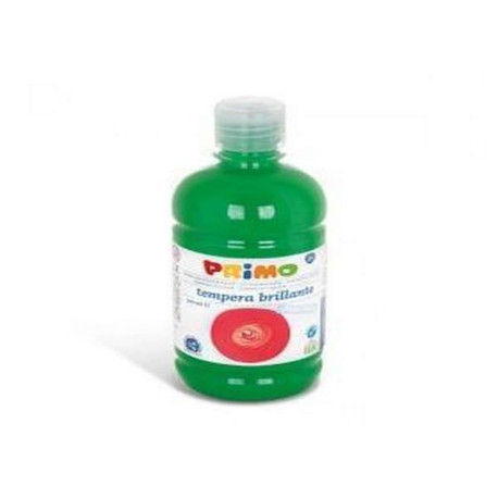 Tempera VERDE BRILLANTE brillante primi passi in bottiglia 500ml