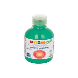Tempera verde s,acrilica in bottiglia da 300g