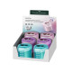 Temperamatite RollOn Sparkle - con serbatoio - 2 fori - colori assortiti - Faber-Castell