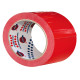Nastro adesivo 350 - 5 cm x 66 m - PVC - rosso - Eurocel