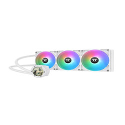 Thermaltake - TH420 V2 Ultra ARGB Sync All-In-One Liquid Cooler - Snow Edition