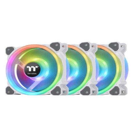 Thermaltake Riing Trio 12 RGB Radiator Fan White TT Premium Edition (3-Fan Pack)