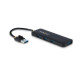Startech HUB USB 4 porte Nero