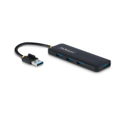 Startech HUB USB 4 porte Nero
