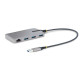 Startech Hub USB a 3 porte con Ethernet - Hub USB 3.0 5Gbps alimentato via bus - Hub splitter USB-A a 3x USB-A