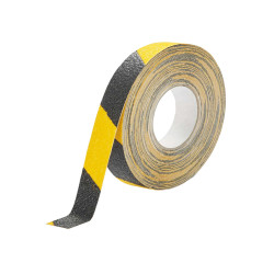 Nastro adesivo antiscivolo DURALINE GRIP+ - 2,5 cm x 15 m - giallo/nero - Durable