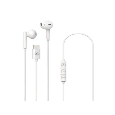 STEREO EARPHONES DROP USB-C WHITE