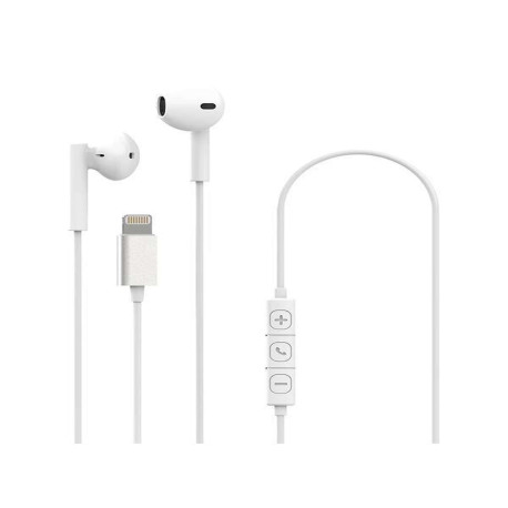 STEREO EARPHONES LIGHTNING WHITE