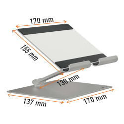 Supporto per tablet Rise -  fino a 13'' - Durable