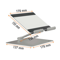 Supporto per tablet Visioclip - da parete - Durable