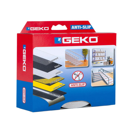 Nastro adesivo antiscivolo fosforescente ANTISLIP - 5 cm x 15 m - giallo - Geko