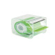 Nastro adesivo con dispenser Memograph - 50 mm x 10 m - PVC - verde - Eurocel