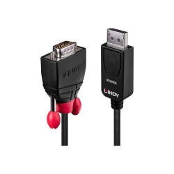 Lindy - Convertitore video - DisplayPort - VGA - nero