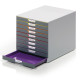 Cassettiera Varicolor® - 28 x 35,6 x 29,2 cm - 10 cassetti - Durable