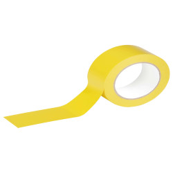 Nastro adesivo DURALINEBASIC 50/016 - removibile - 5 cm x 33 m - giallo - Durable