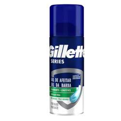 Gel da barba Gillette series - pelli sensibili - 75 ml (da viaggio) - Gillette