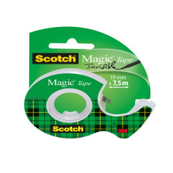 Nastro adesivo in chiocciola Magic 810 - 19 mm x 7,5 m - acrilico - trasparente - Scotch