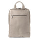 Zaino slim Gate Trended - 28 x 38 x 10 cm - ecopelle - ghiaccio - In Tempo