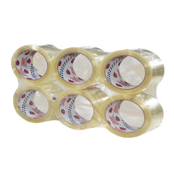 Nastro adesivo PP36NN - 5 cm x 66 m - trasparente - Eurocel