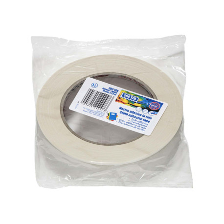 Nastro adesivo telato TPA 200 - 19 mm x 25 m - tela plastificata - bianco - Eurocel