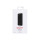 Celly Cromo - Cover per cellulare - poliuretano termoplastico (TPU) rivestito di silicone - nero - per Samsung Galaxy S21+ 5G