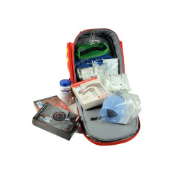 GIMA 12 - Kit di pronto soccorso - per emergenza in area isolata - zainetto Logic 2