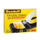 Nastro biadesivo 665 - 12,7 mm x 32,9 m - acrilico - trasparente - Scotch