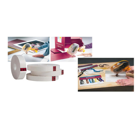 Nastro biadesivo per dispenser ATG - senza supporto - 12 mm x 33 m - trasparente - Scotch