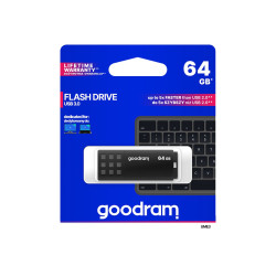 GOODRAM UME3 - Chiavetta USB - 64 GB - USB 3.0 - nero