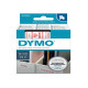Nastro D1 standard 450150 - 12 mm x 7 mt - PL - rosso/bianco - Dymo