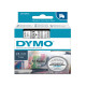 Nastro D1 standard 537100 - 24 mm x 7 mt - PL - nero/trasparente - Dymo